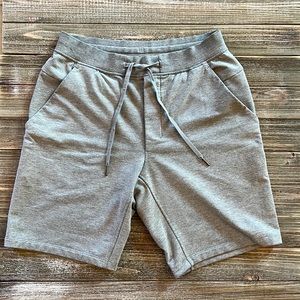 Lululemon, Mens City Sweat Shorts, Gray, M